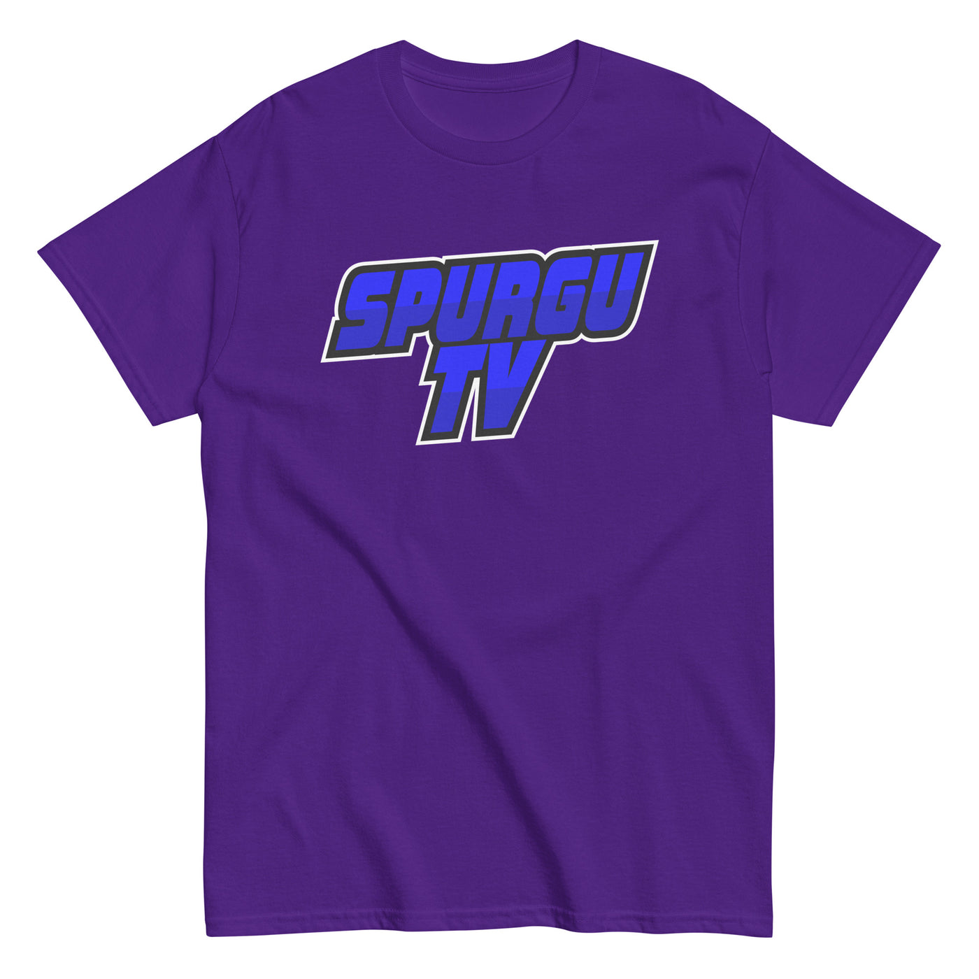 Spurgu-TV | T-paita logo sininen