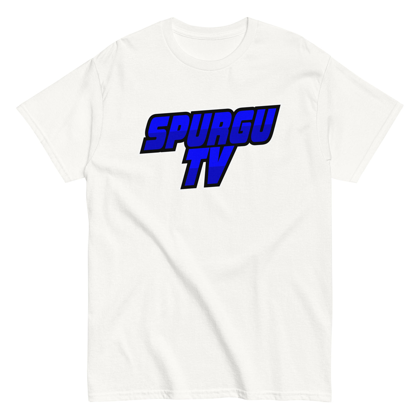 Spurgu-TV | T-paita logo sininen