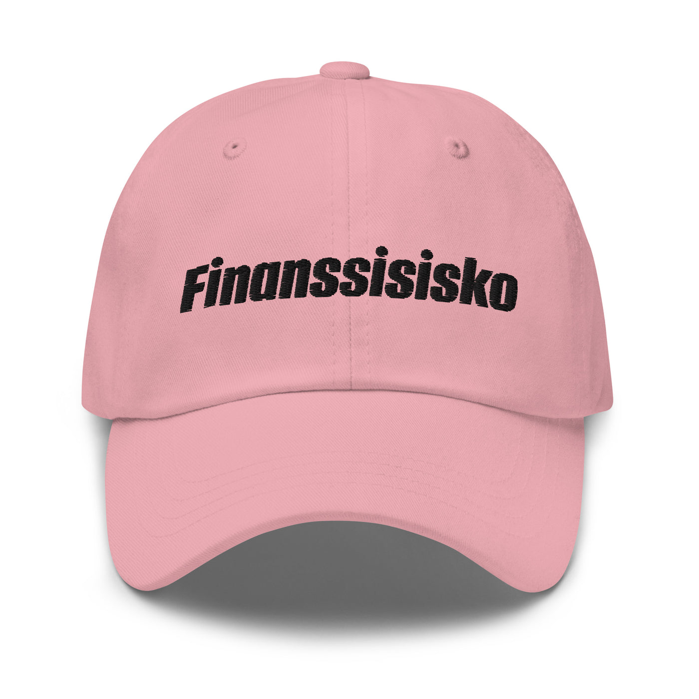 finanssisisko pinkki lippis