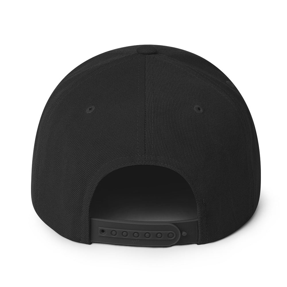 SPJ Crew | Snapback logolla | Musta