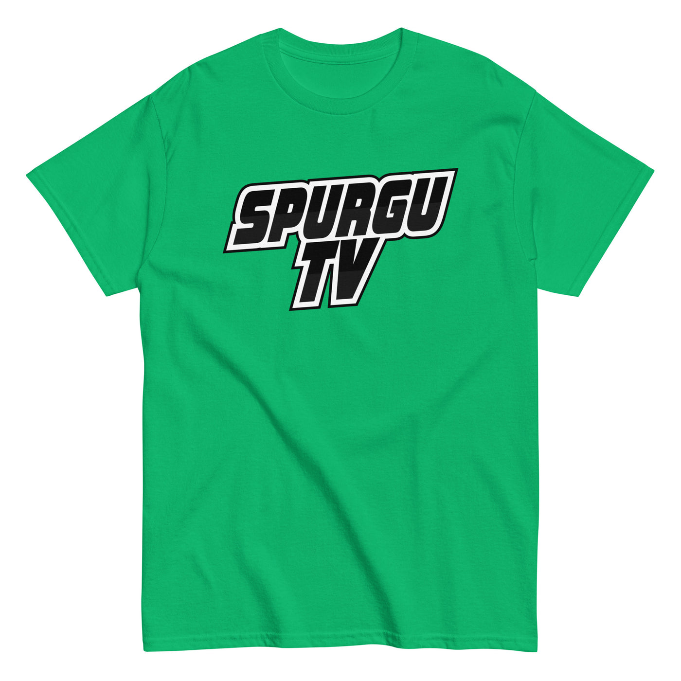 Spurgu-TV | T-paita logo musta