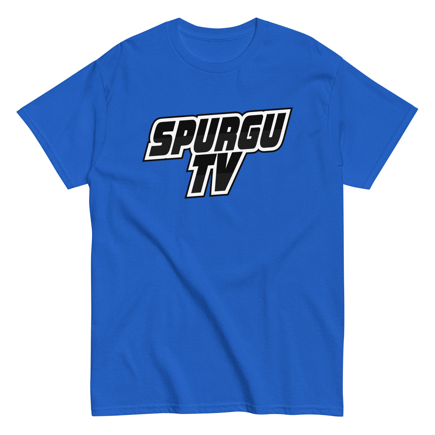 Spurgu-TV | T-paita logo musta