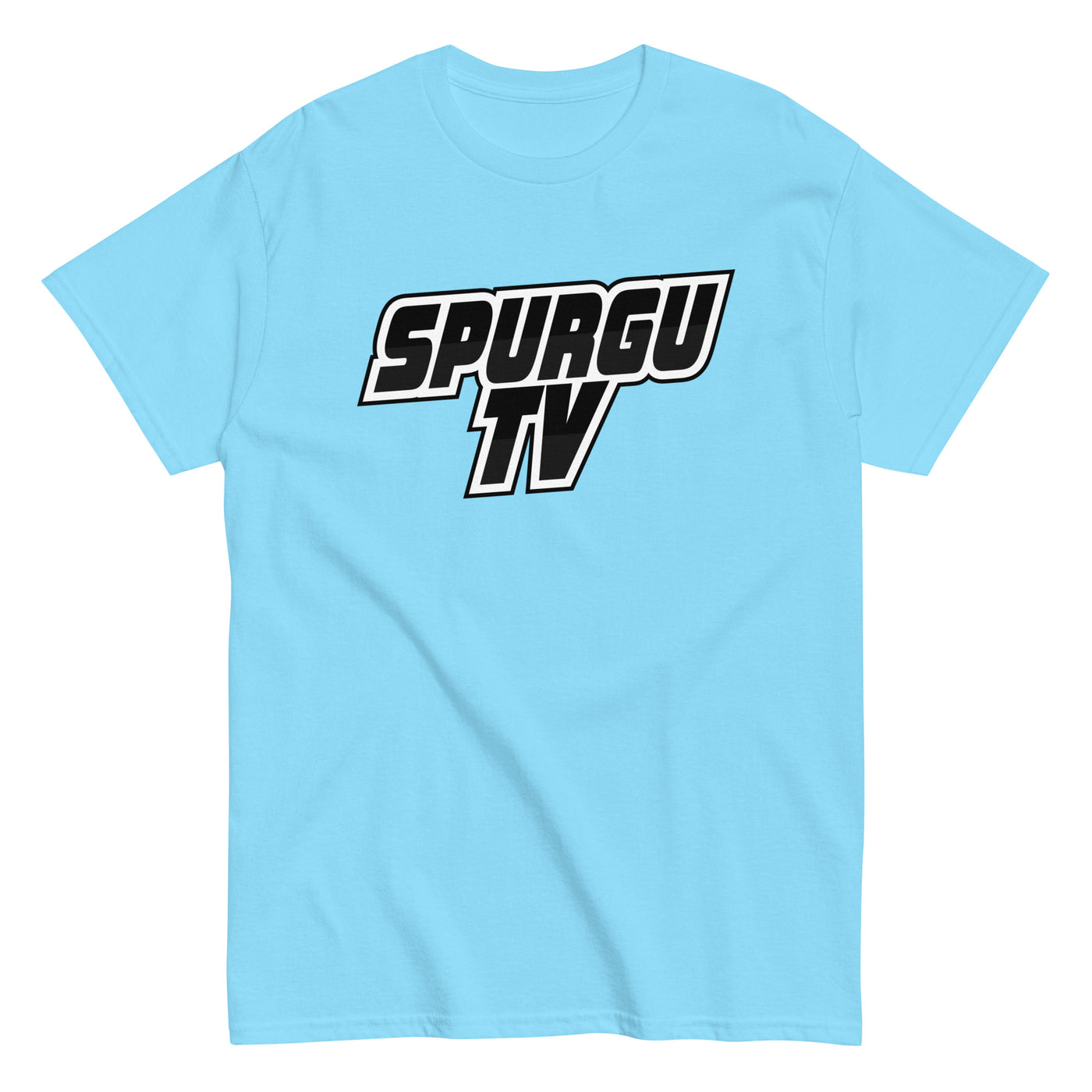 Spurgu-TV | T-paita logo musta