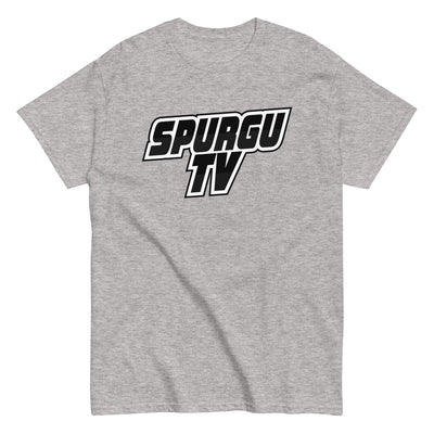 Spurgu-TV | T-paita logo musta