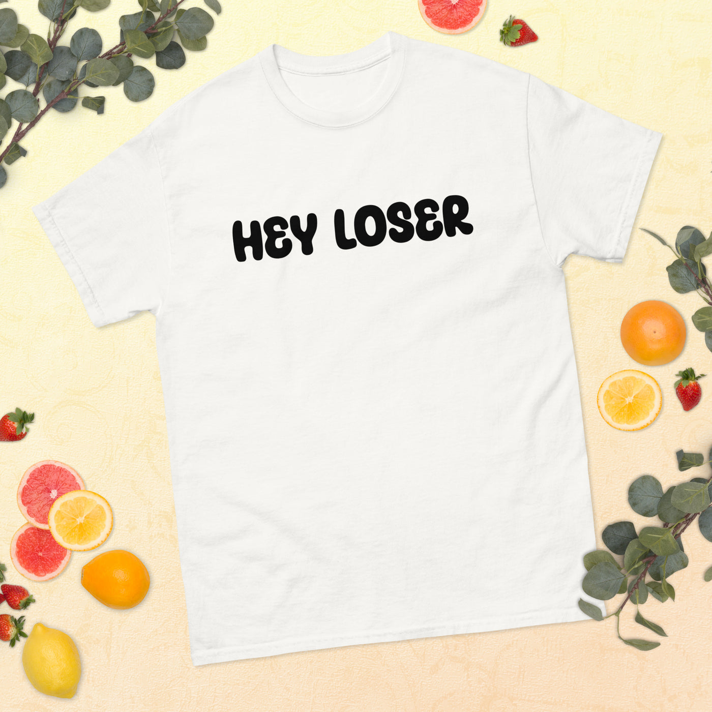 Joni Hesselgren | T-paita Valkoinen | Hey Loser